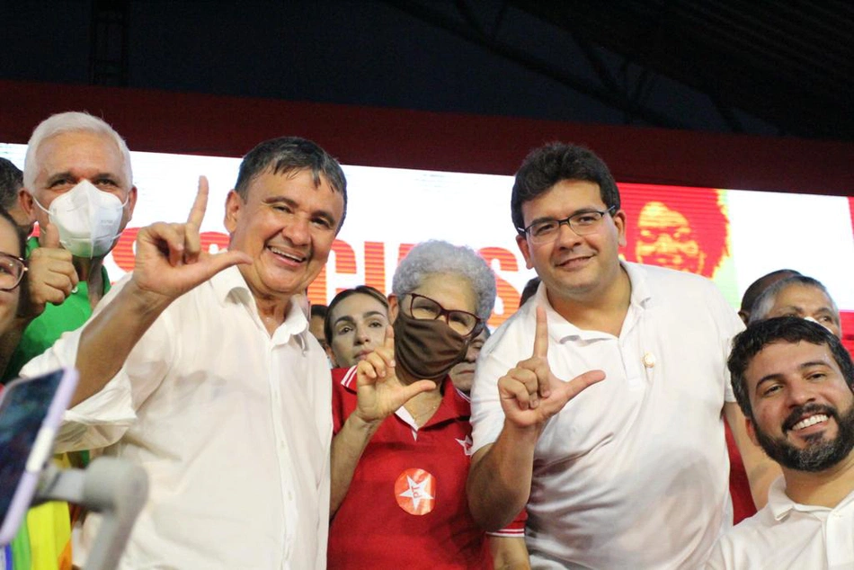 Lançamento das pré-candidaturas de Rafael Fonteles e Wellington Dias