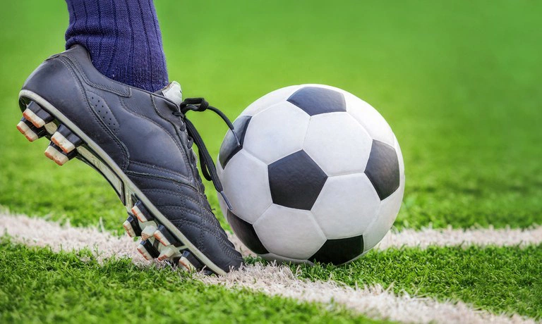 partida de futebol