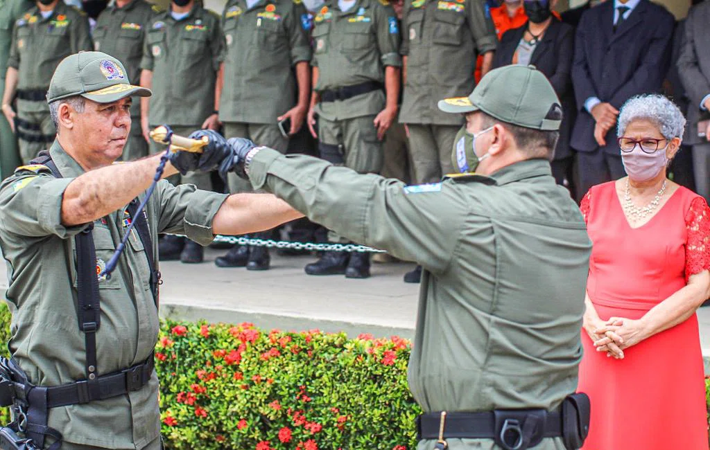 Troca de comando da policia militar do Piauí