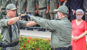 Troca de comando da policia militar do Piauí