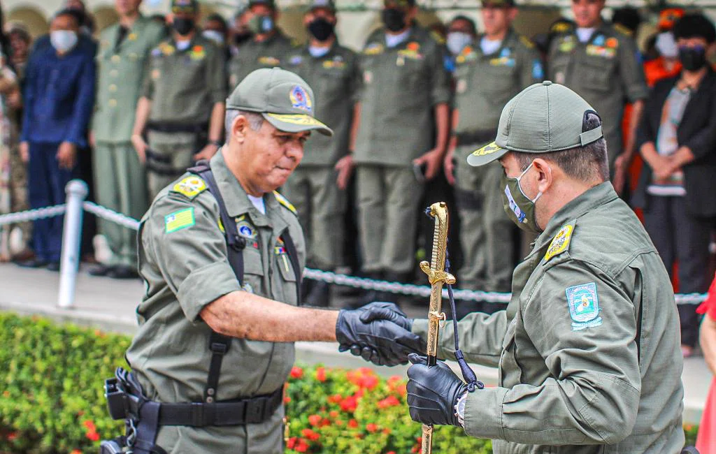 Troca de comando da policia militar do Piauí
