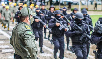 Troca de comando da policia militar do Piauí