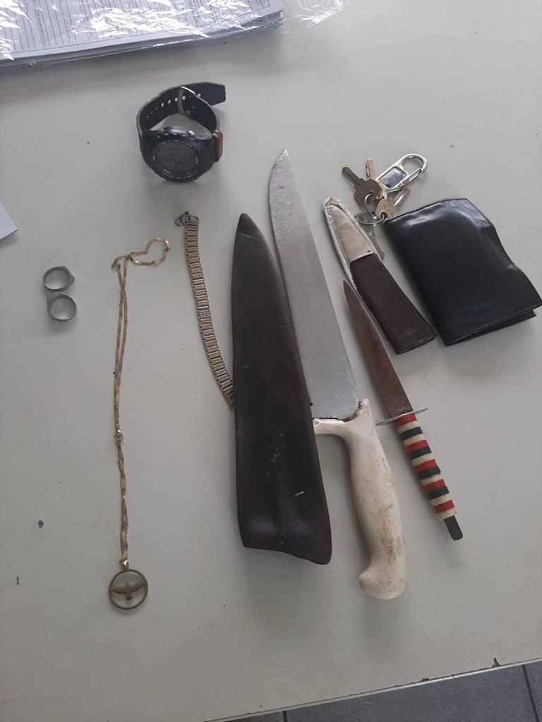 Apreensão no bairro Torquato Neto