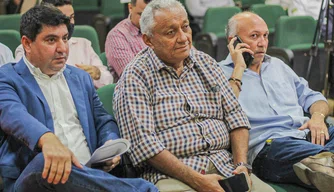 Reunião sobre segurança do jogo Altos x Flamengo