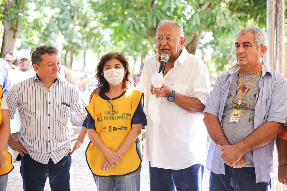 Prefeito participa de Saúde ItineranTHE
