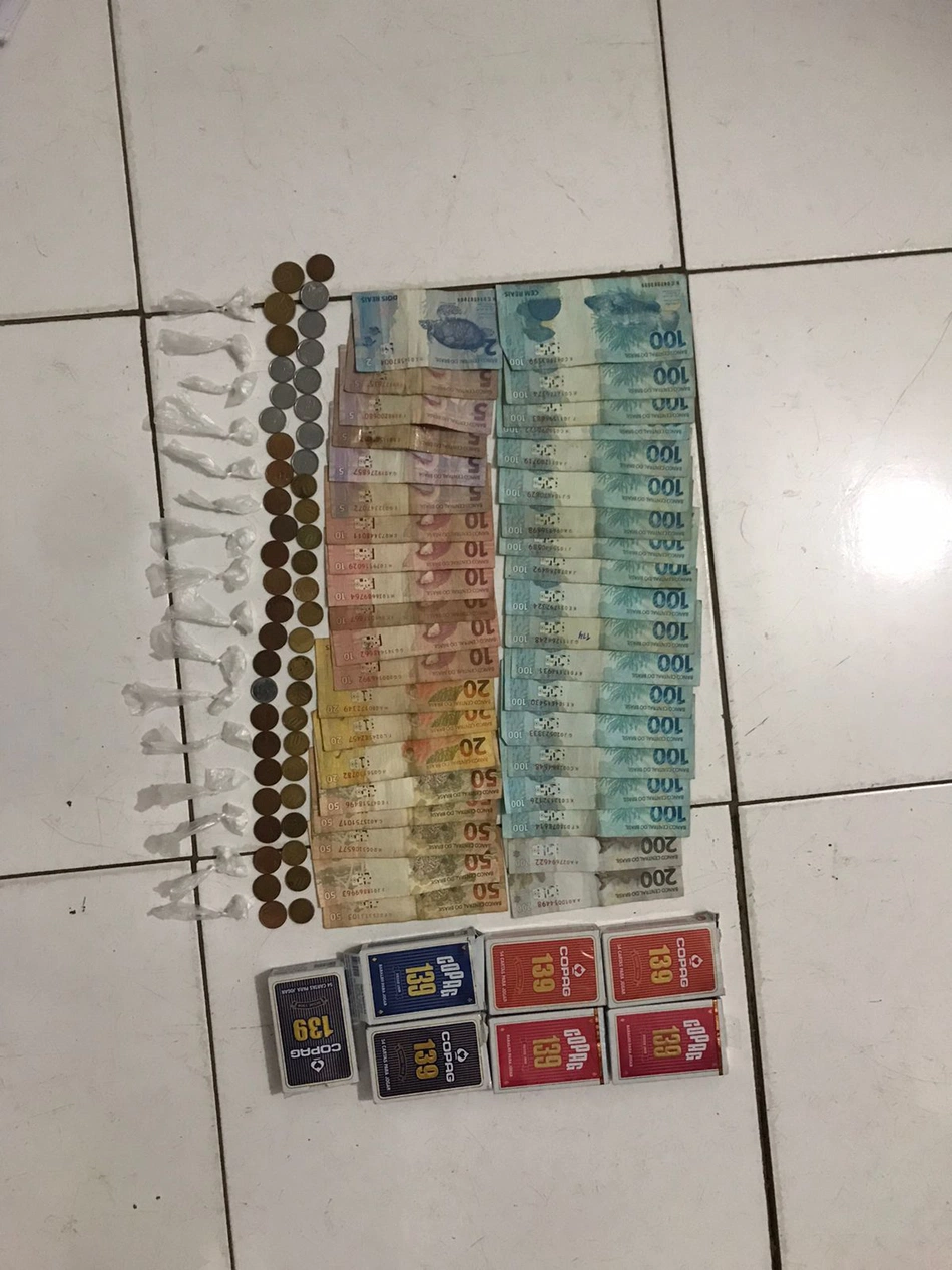 Apreensão de drogas em Pavussu