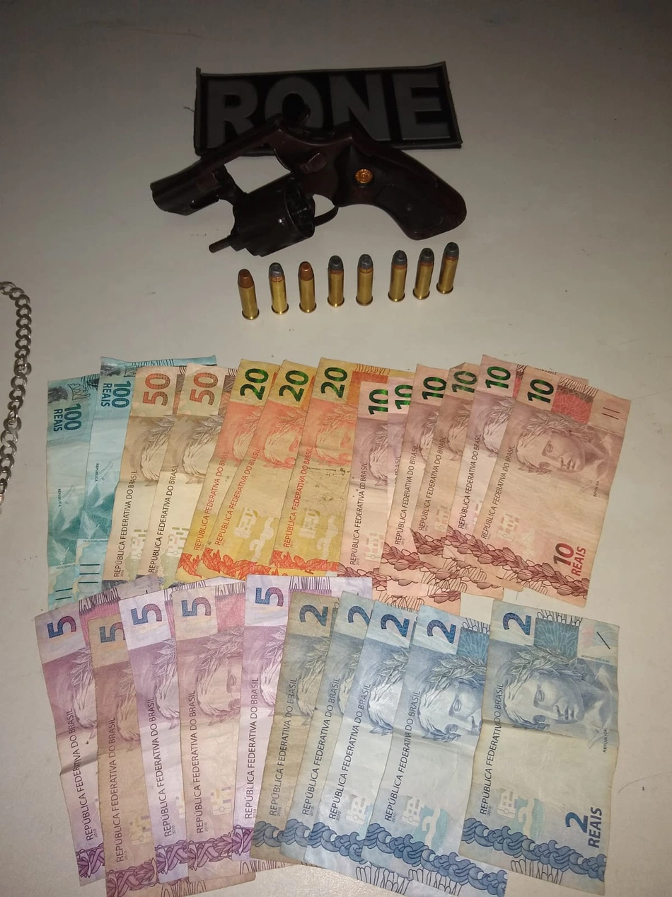 Apreensão realizada no Parque Brasil 3 pela RONE