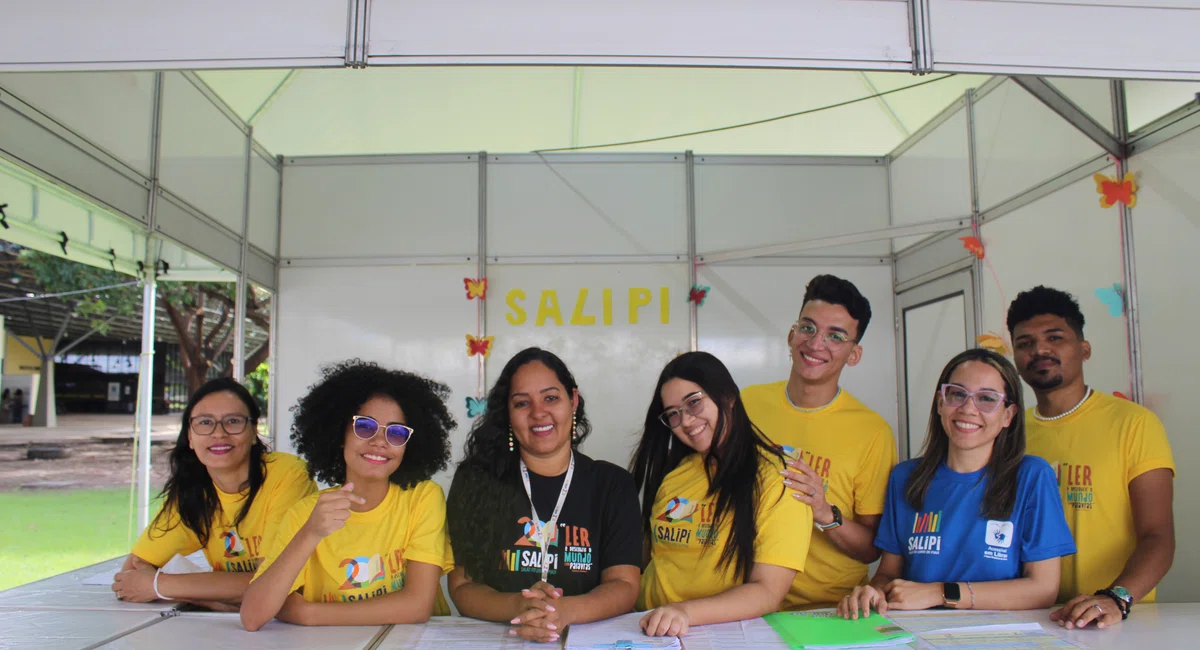 Coordenadora e monitores do Salipi
