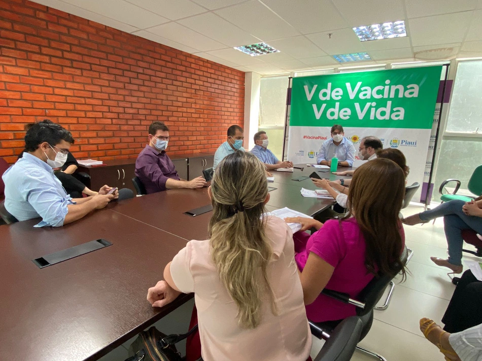 Reunião entre a Sesapi e a FMS.