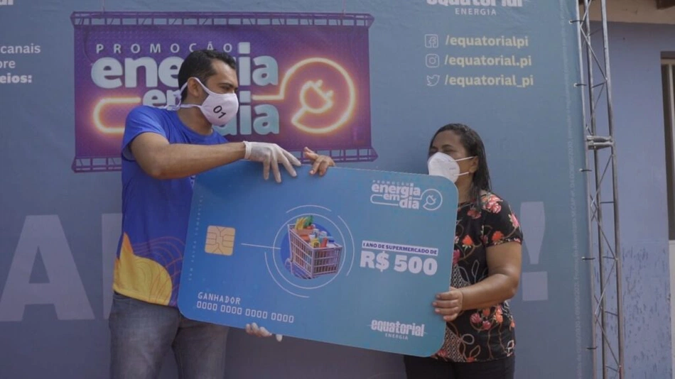 1° sorteio da segunda edição da Promoção Energia em Dia