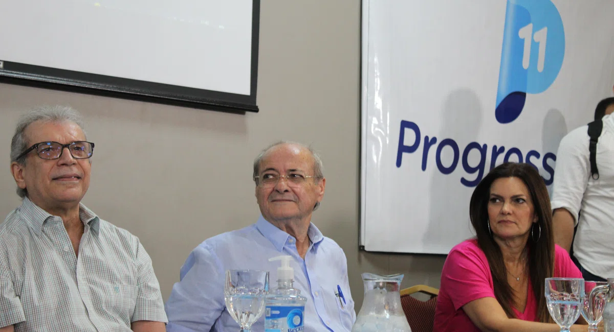 Oficialização do apoio de João Vicente Claudino a Sílvio Mendes