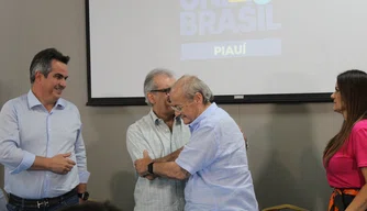 Oficialização do apoio de João Vicente Claudino a Sílvio Mendes