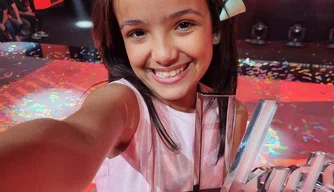Campeã da sétima temporada do 'The Voice Kids', Isis Testa.