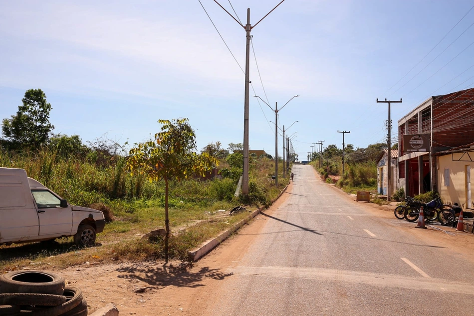 Rua visitada pelo prefeito de Teresina