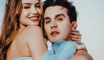 Izabela Cunha e Luan Santana.