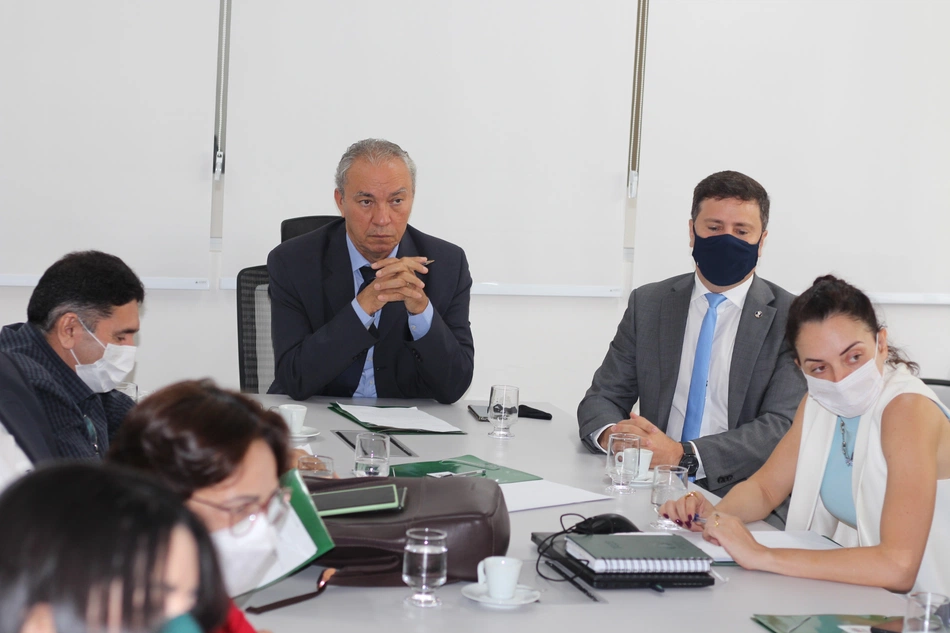 Reunião do Tribunal de Justiça do Piauí.