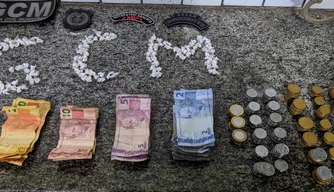 Apreensão de drogas no Centro de Teresina