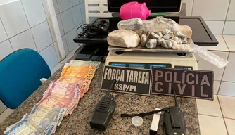 Operação no Morro do Borel em Altos.