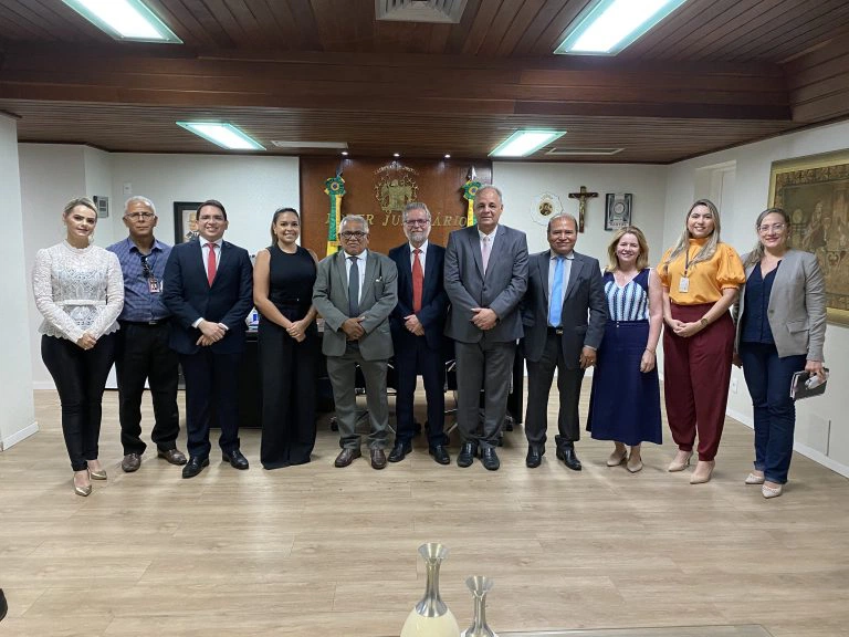Encontro no TJPI voltado para pauta concentrada em processos que envolvem a Equatorial Piauí.