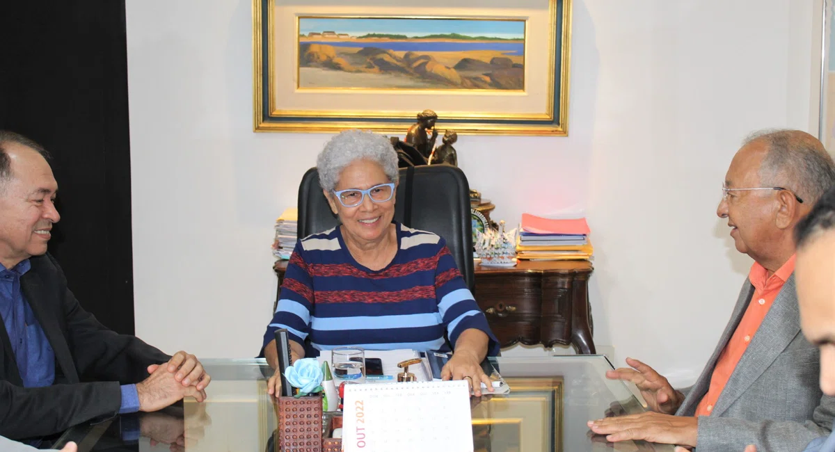 Governadora Regina Sousa se reúne com Dr. Pessoa