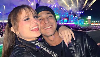 Larissa Manoela e namorado.