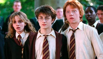 Hermione Granger, Harry e Rony.