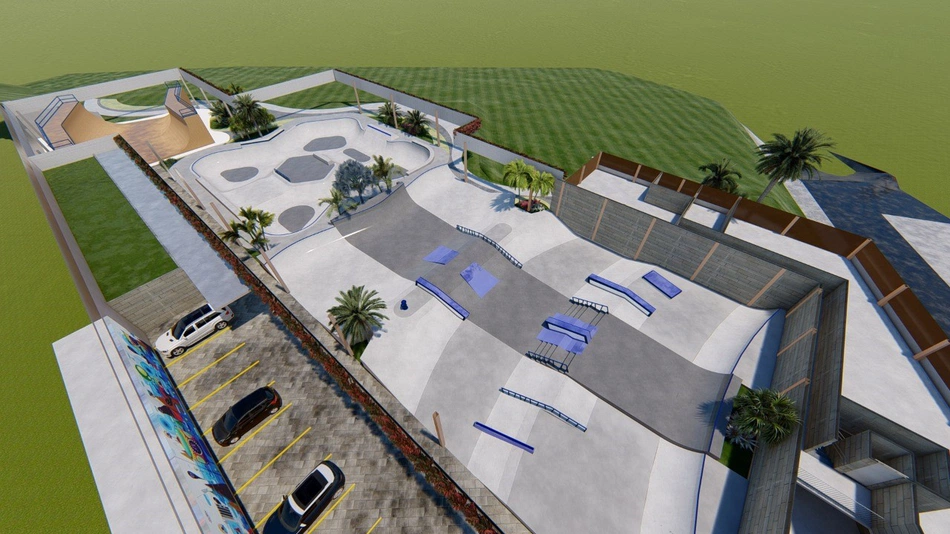 Centro de Cidadania e Skate Social.