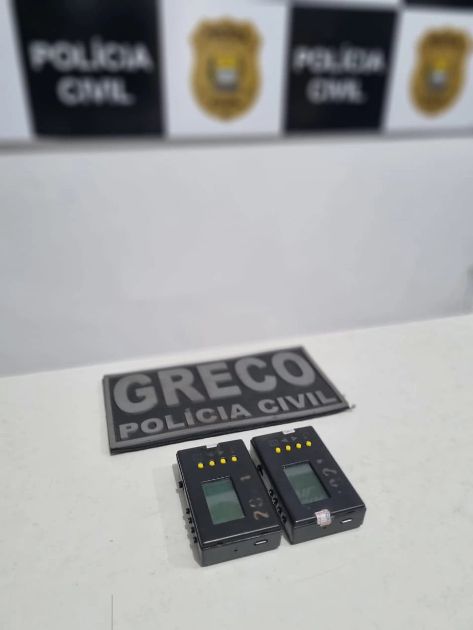 Aparelho apreendido com suspeito de furto em shopping de Teresina