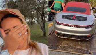 Deolane Bezerra e dois veículos