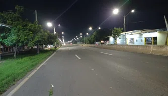 Homem é atropelado por moto em Teresina.