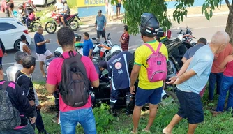 Acidente na BR 316 em Teresina.