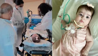 Maria Guilhermina recebe alta de hospital