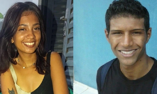 Janaína Bezerra e acusado Thiago Mayson.