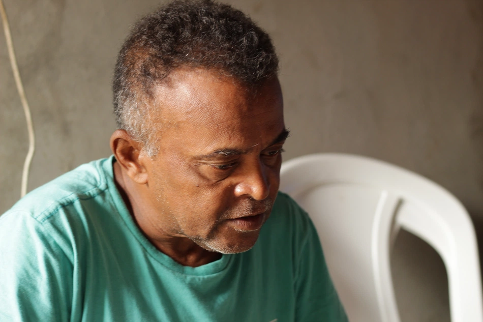 Adão Bezerra, pai de Janaína Silva