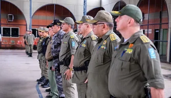 Contingente de 1.700 policiais militares reforçam a segurança no Carnaval no Piauí