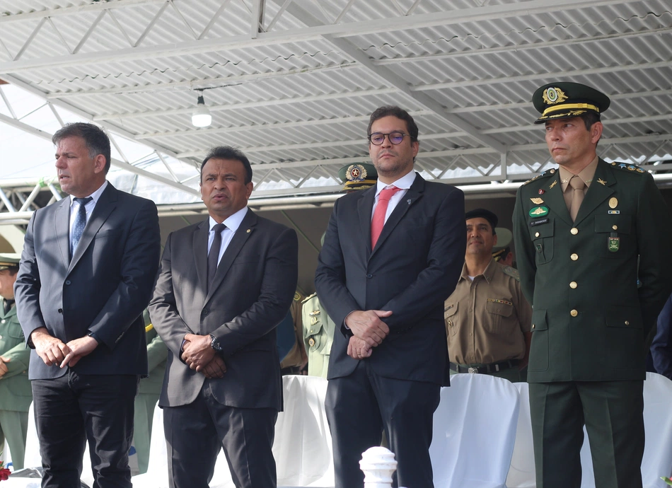 Secretário da Sejus, Carlos augusto e o Secretário da Sadapiauí, Fábio Abreu