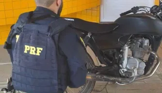 PRF recupera motocicleta