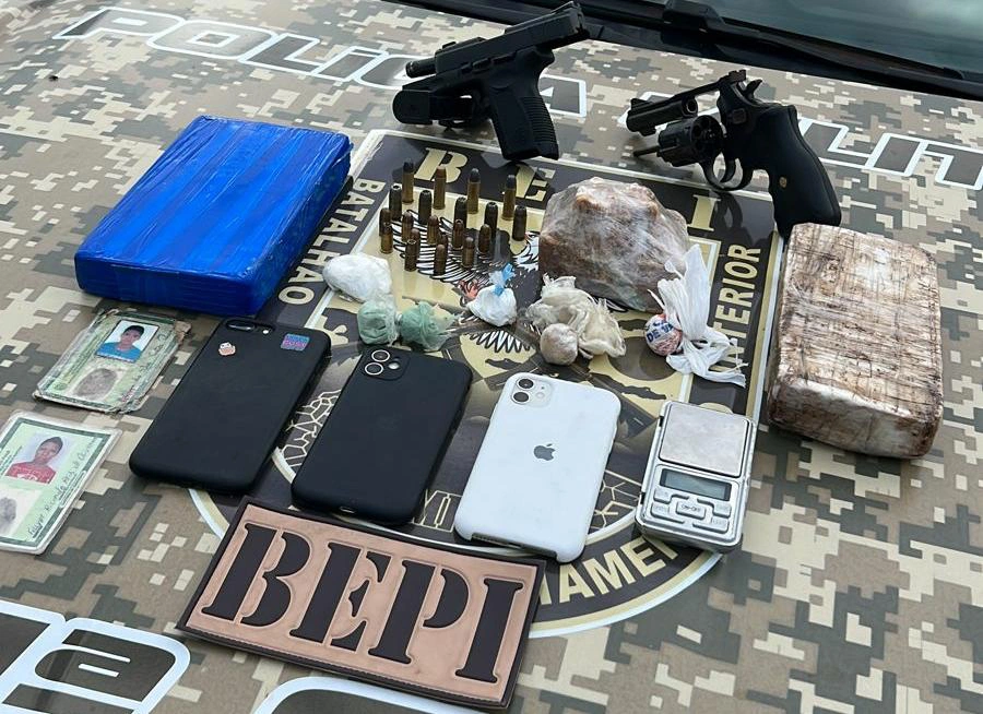 Materiais apreendidos pela PM-PI