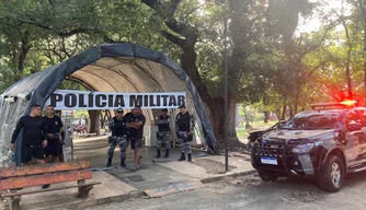Posto de Comando na Praça da Bandeira
