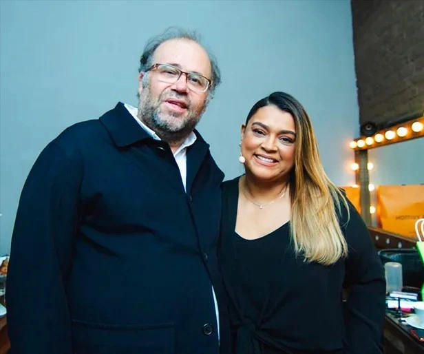 Preta Gil e Otávio Müller com o filho, Francisco Gil