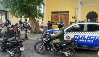 Operação no Centro de Teresina