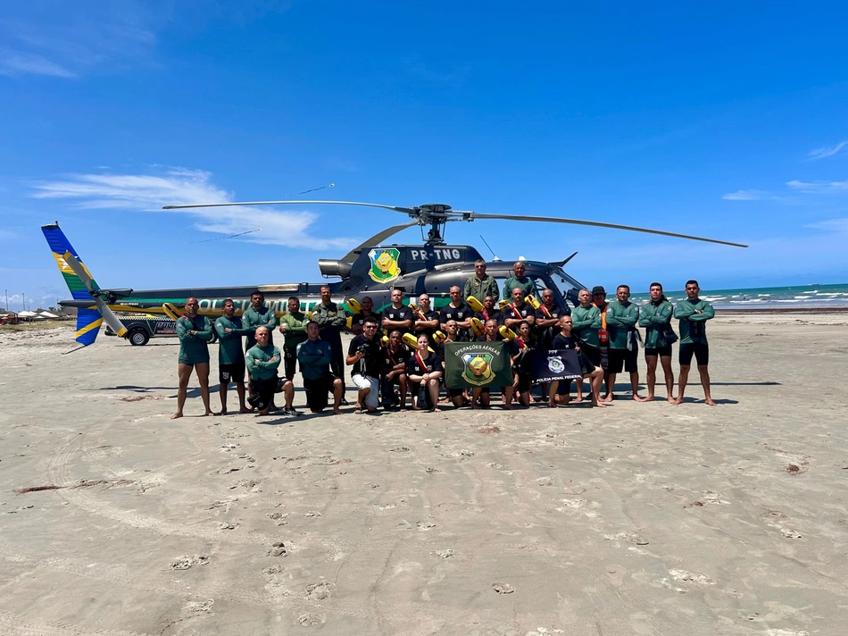 BOPAer realiza Estágio de Operações aérea no litoral do Piauí