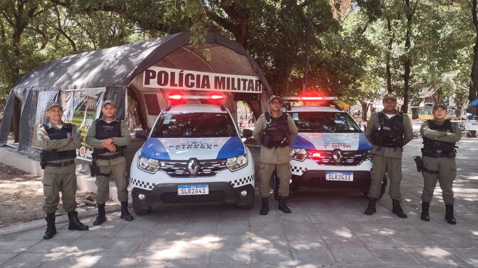 Posto de Comando da PM no Centro de Teresina