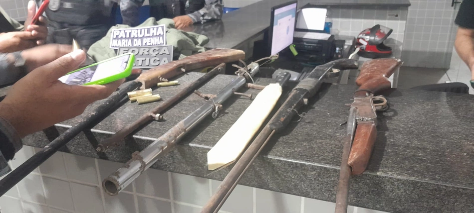 Apreensão de armas