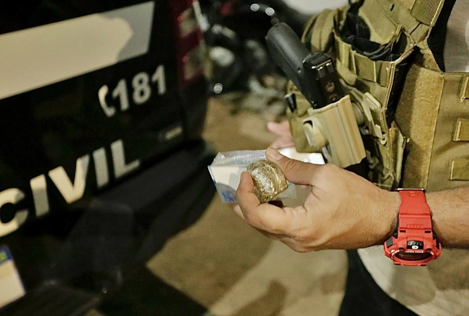 Apreensão de drogas
