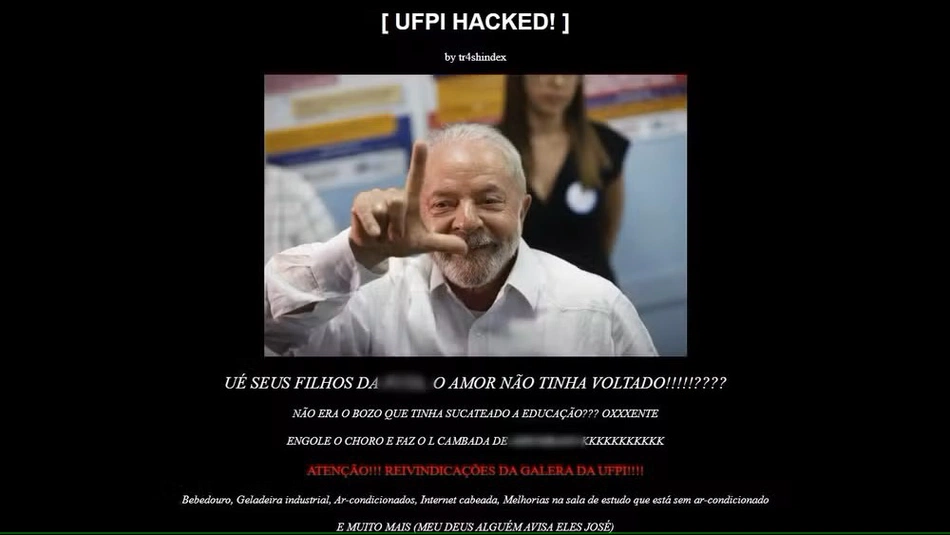 Universidade Federal do Piauí tem site hackeado após ocupação de estudantes