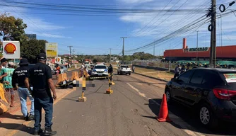 Acidente é registrado na Ladeira do Uruguai em Teresina