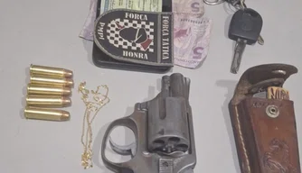 Homem é preso suspeito de assaltar lojas na Zona Sudeste da Capital