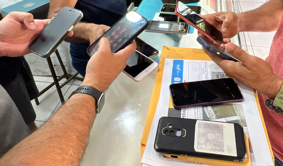 Operação Interditados combate o comércio ilegal de celulares em Teresina