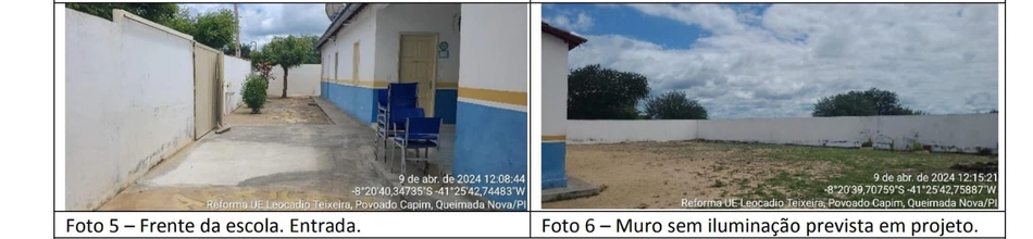 Escola municipal de Queimada Nova